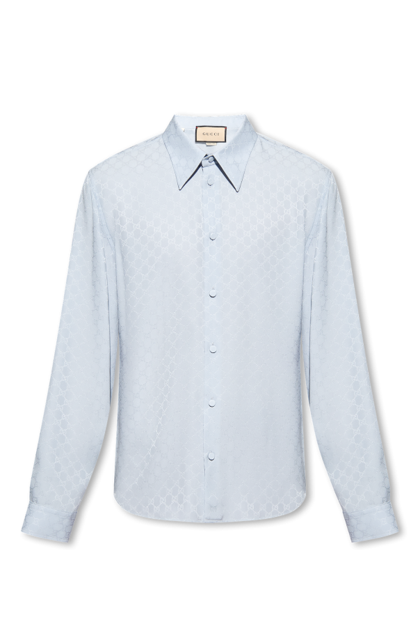 Gucci silk dress shirt best sale